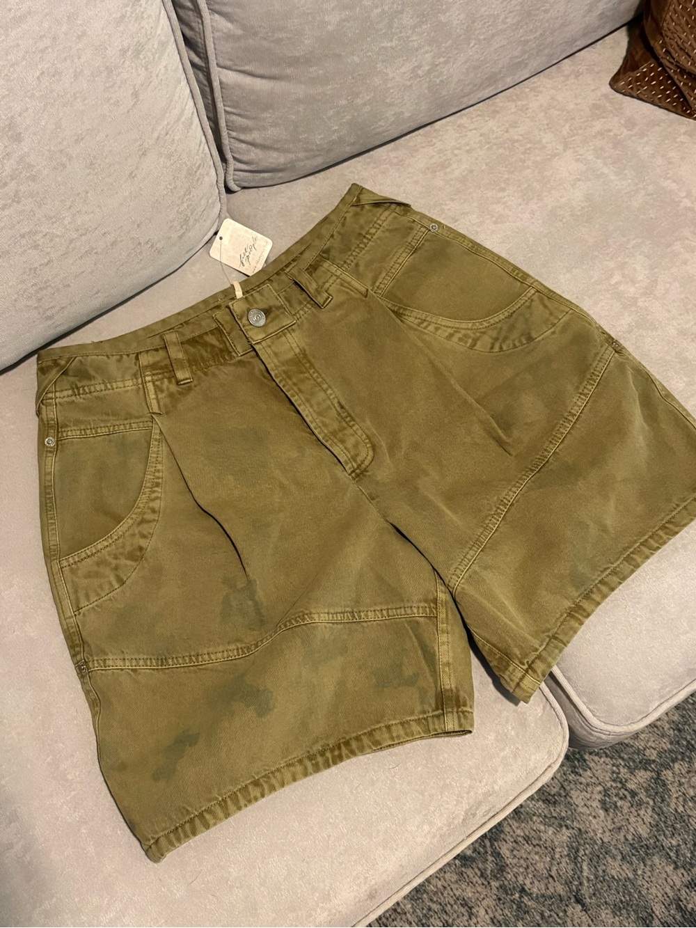 Free People Wild Rebel Barrel Shorts NWT - Picture 3 of 6